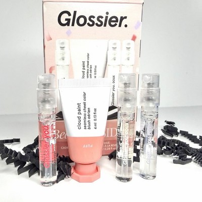 Glossier Sephora Beauty Insider Birthday Gift CLOUD PAINT , YOU, DOUX, FLUER EDP