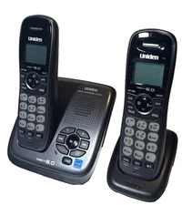 UNIDEN Cordless Digital Answering System 2 Handsets DECT 6.0 DECT1480