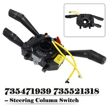 Steering Column Switch Complete for Fiat Punto Evo Abarth 735471939 735521318 GE