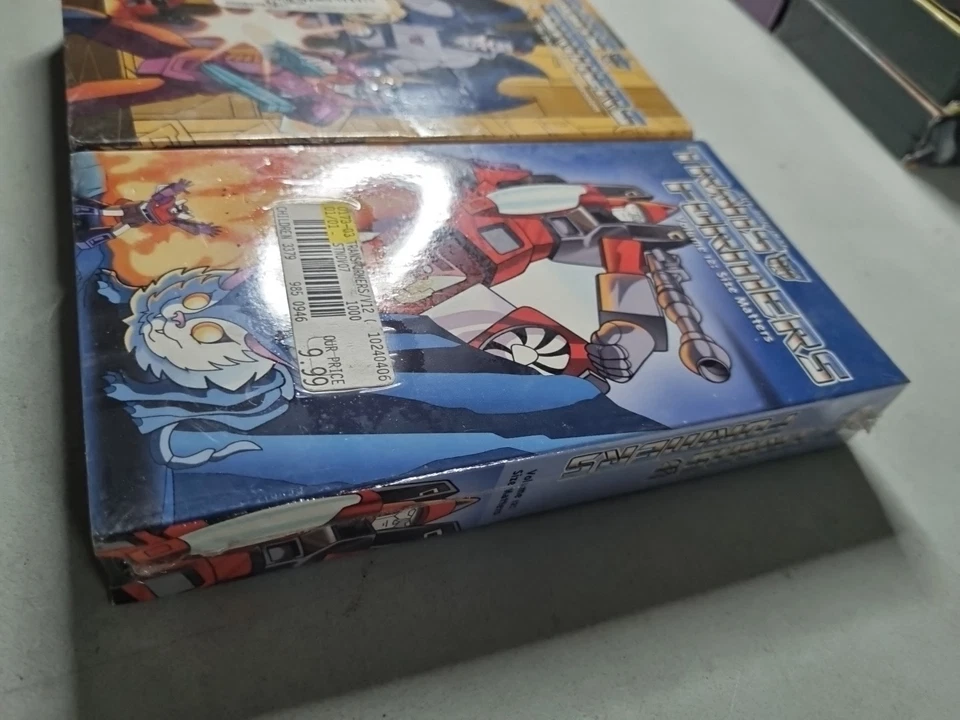 Transformers (VHS, 2000) Animated Vol 11 12 Size Matters Factory Sealed New  - Image 3 of 4