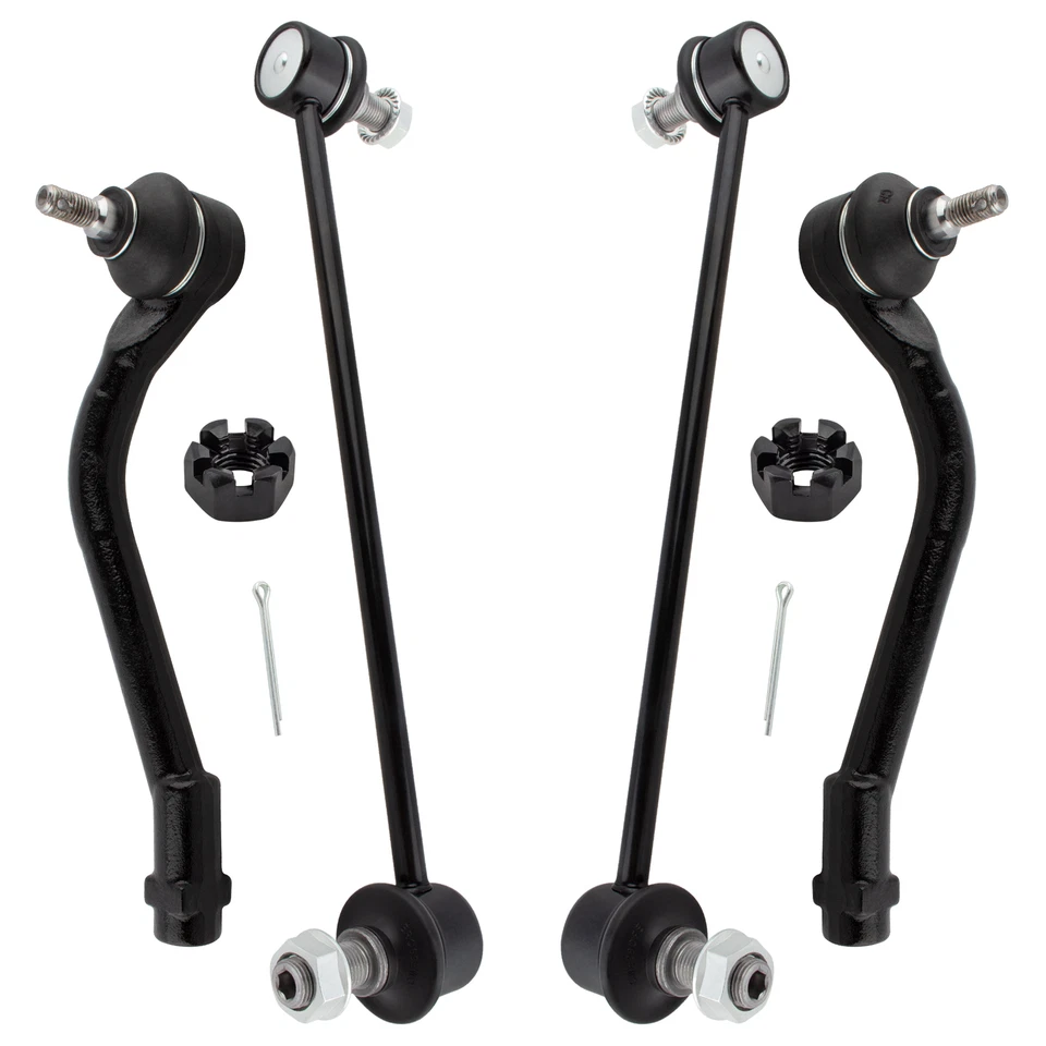 Barra estabilizadora delantera eslabones extremos barras de amarre exteriores 4 piezas para Hyundai Tucson 2014-2015 Foto 2 de 4