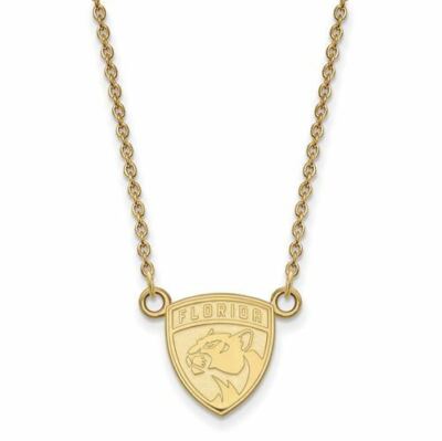 SS GP NHL Florida Panthers kleiner Anhänger 18 Zoll Halskette