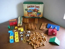 Hasbro Lincoln Logs Rocky Mountain Ranch Complete Set