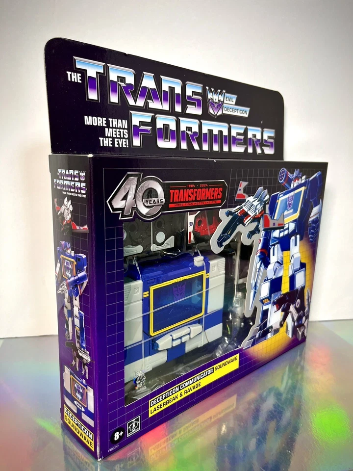 2024 Transformers Retro 40th Anniv: Decepticon Soundwave, Laserbeak & Ravage - Image 4 of 4