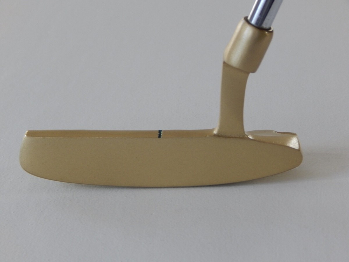 Putter Vintage Old Masters RF2 – Laiton, Acier, 34 Pouces – Main Droite – USA