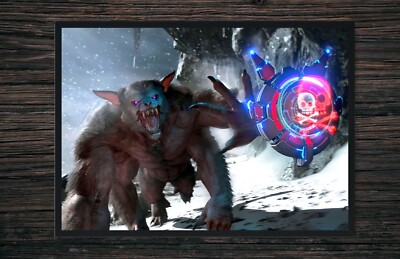 Enraged Ferox Poster - ARK: Survival Evolved Genesis DLC inspiriert Artwork