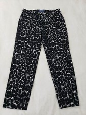 Old Navy Harper Leggings Stretchy Women 4 Reg Mid Rise Leopard Cheetah Pull On