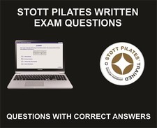 Examen Stott Pilates, preguntas y respuestas correctas, una calificación