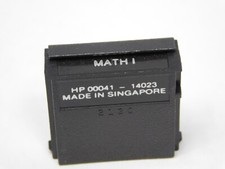 Hewlett Packard HP Math I Pac Module HP 5061-5261 for 41C/41CV/41CX Calculators