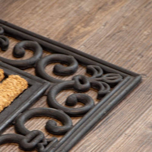 Matte für den Hauseingang, Türmatte im Landhausstil, Treppenschoner aus Kokos - Bild 4 von 4
