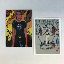 PAUL POPE PRESENTS THB & MORE Comic Images 1997 UNSIGNED AUTOGRAPH CARD & PROMO