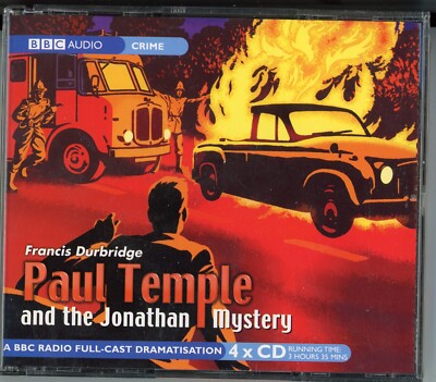 Hörbuch FRANCIS DURBRIDGE Paul Temple und das Jonathan-Krimi auf 4 x CDs BBC