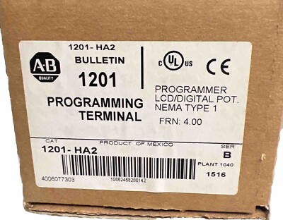 Allen Bradley Programming Terminal 1201-HA2 NEW IN BOX