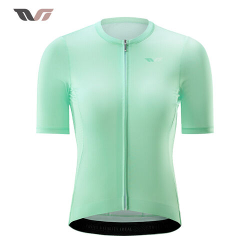 ROCKBROS Women Cycling Short Sleeves Breathable Quick-dry T-Shirts Top Jersey - Afbeelding 1 van 19
