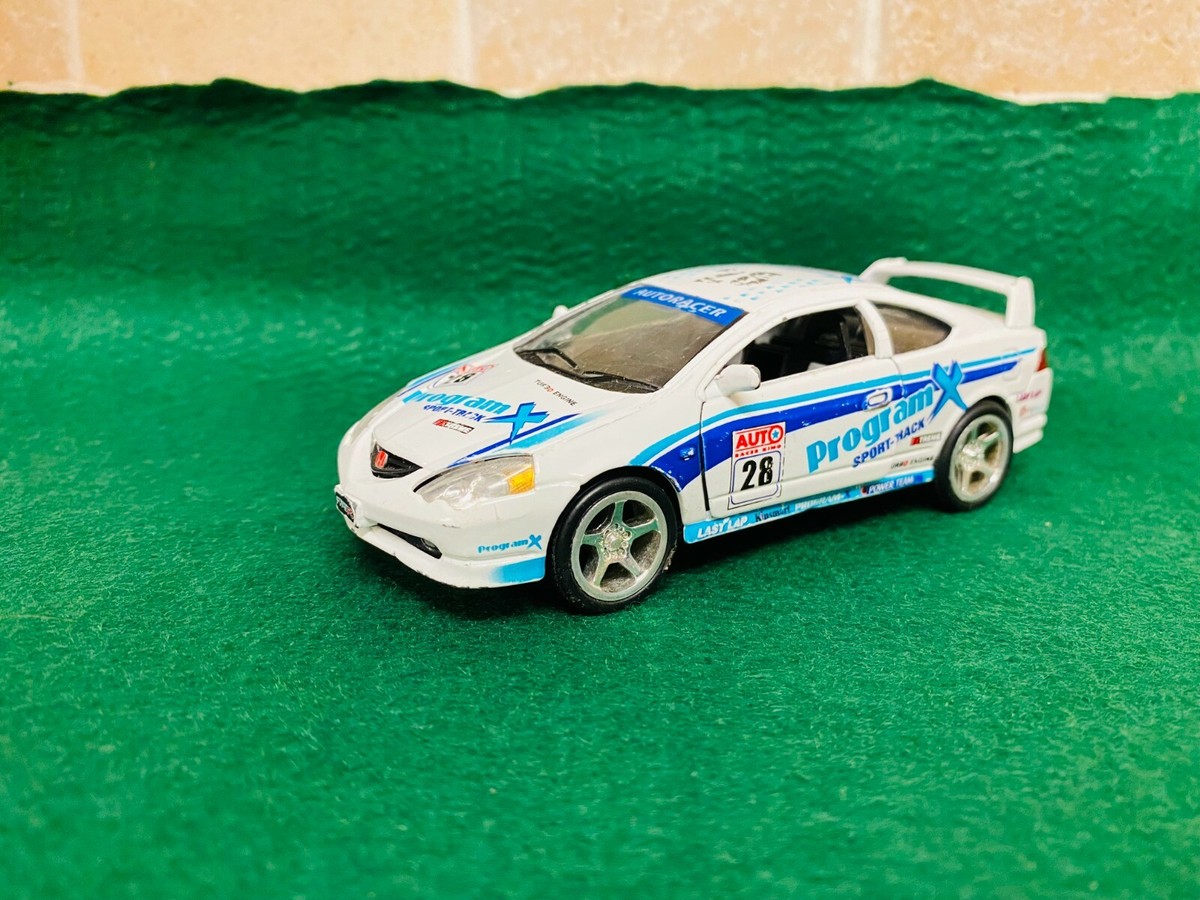 HONDA INTEGRA TYPE R RACE CAR 1:34 KINSMART PULL BACK & GO 44