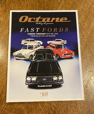 OCTANE MAGAZINE #105 MARCH 2012 - FAST FORDS, PORSCHE 911, FERRARI 348 ZAGATO