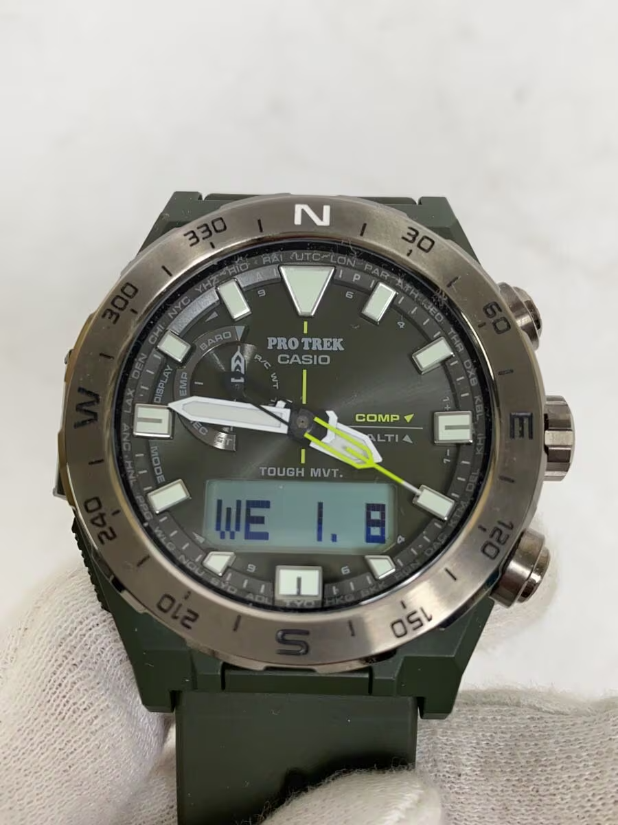 CASIO ProTrek PRW-6800Y Solar Powered Outdoor Men's Watch | eBay