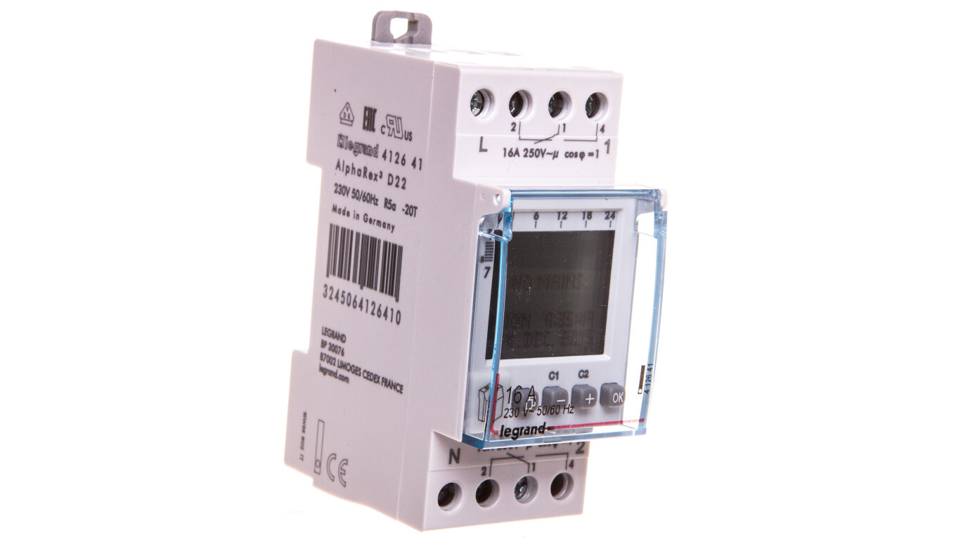 2-channel 2-module digital weekly timer 412641 /T2UK
