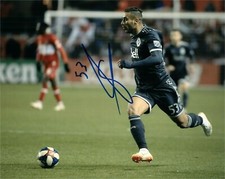 Vancouver Whitecaps Ali Adnan Autographed Signed 8x10 MLS Photo COA #3