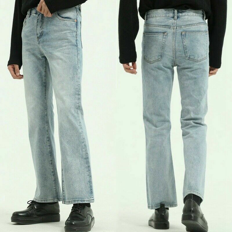 Jean Patte D'éléphant Vintage Homme Années 60/70 - évasé, Coupe Détendue, Neuf Avec étiquettes
