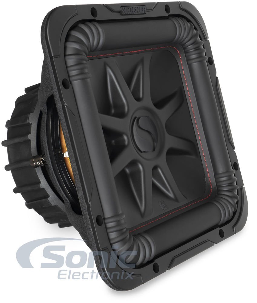 Автомобильный аудио сабвуфер Kicker 45L7R102 серии L7R мощностью 500 Вт 10 Двойной 2-Омный квадратный 30790₽