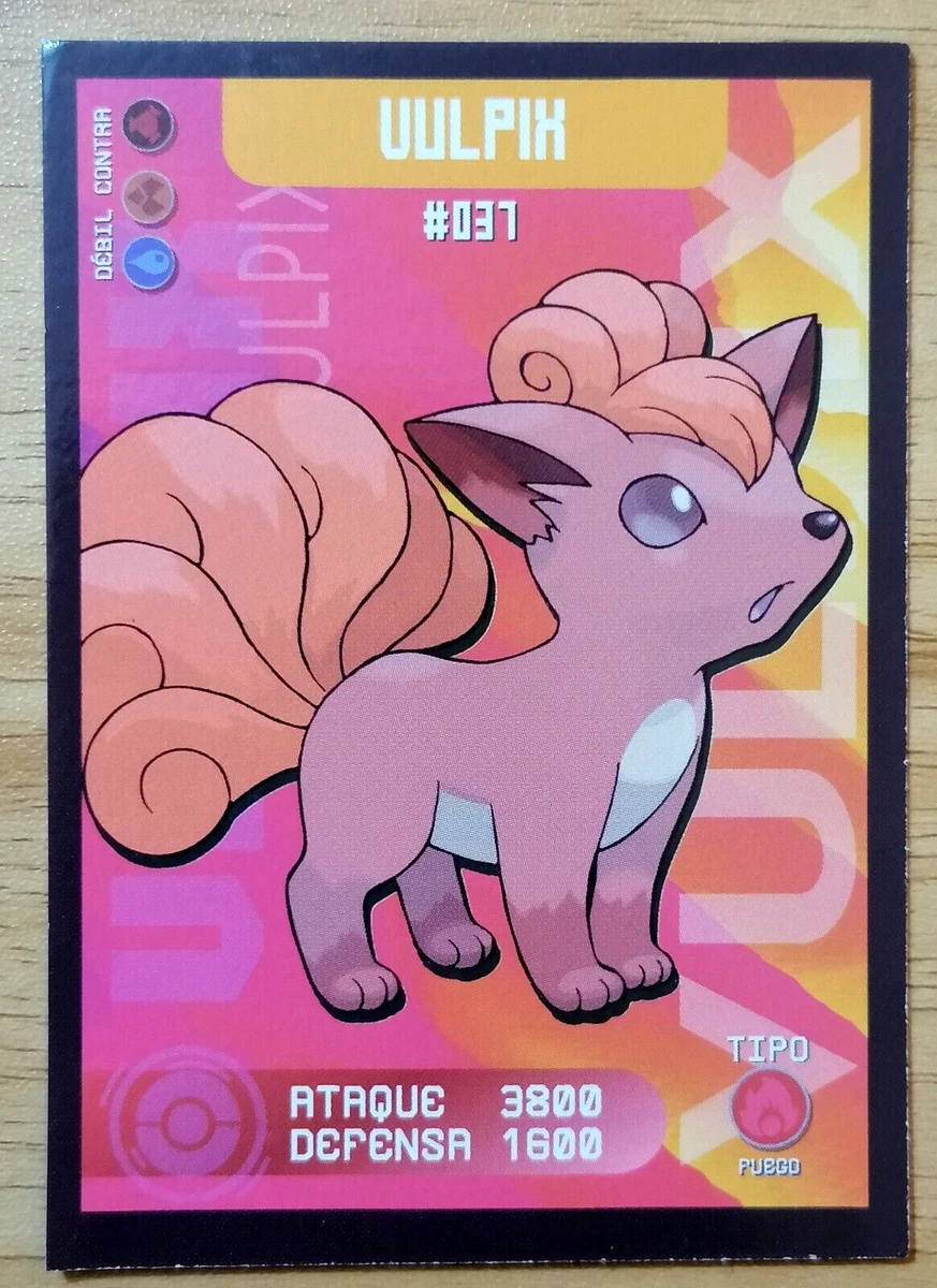 Vulpix - #037 - Pokédex