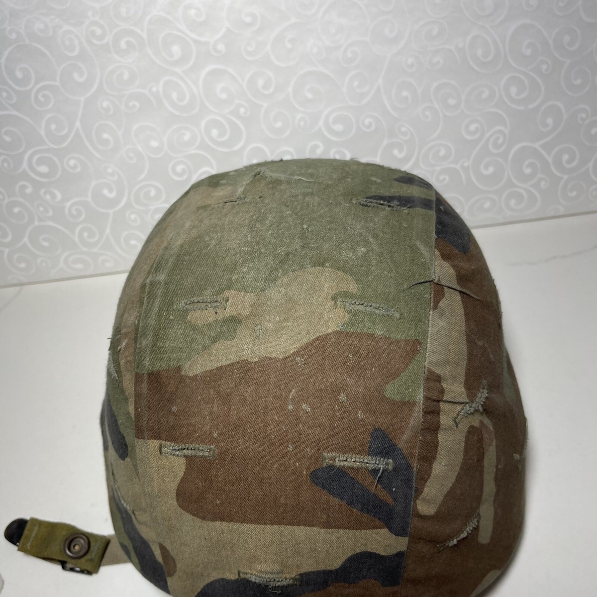 US Army PASGT Unicor Helmet M-9 DLA100-85-F-EC86 W/Camo Cover 8470