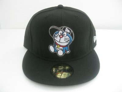 New Era 59fifty DORAEMON cap Japan animation - blue/black | eBay