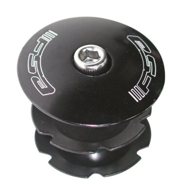FSA schwarz 1,5'' Legierung Sternmutter und Top Cap Montage Fahrrad Ahead Set Sternscheibe 