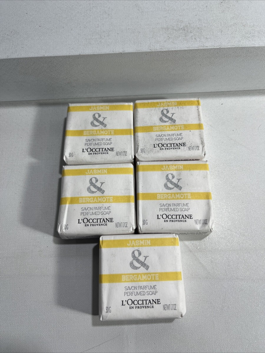 New Loccitane Jasmin Bergamote Bar Soap, Each, Slightly