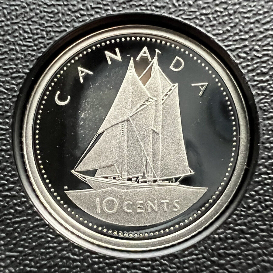 2002 Canada Silver Proof Dime - Uncirculated Ten Cent Coin