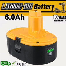 18V Battery 6.0AH Li-ion for Dewalt 18 Volt XRP Battery DC9096-2 DC9098 DC9099