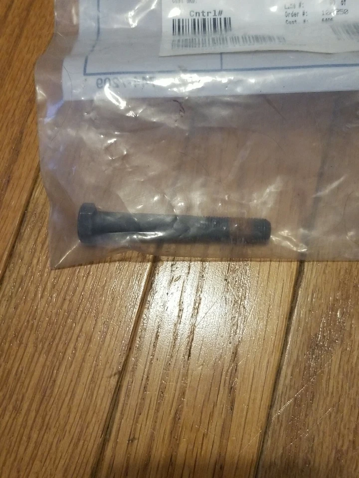 Equipo de césped y jardín MTD 710-1273 perno hexagonal pieza original OEM Foto 2 de 2