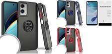 For Motorola Moto G 5G 2024 XT2417D O-Ring Case Phone Cover Tempered Glass