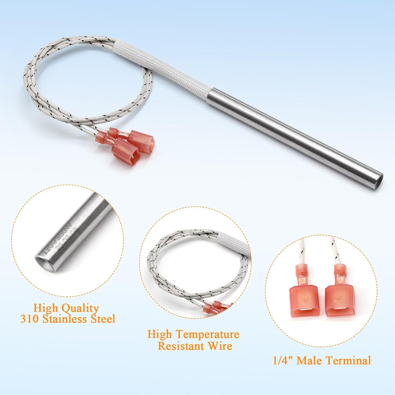 80607 Ignitor for US Stove 5501S, 5502M, American Harvest 6041 Pellet Stove