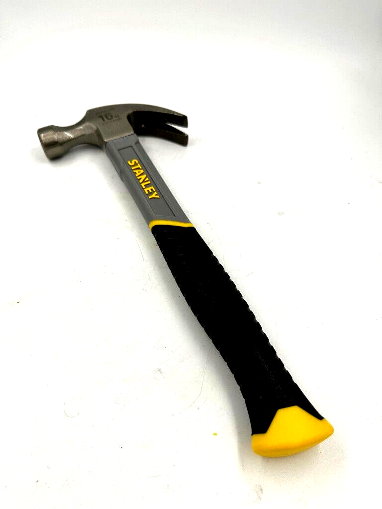 Stanley STHT0-51309 Curved Claw Hammer With Fibreglass Shaft 450g / 16oz
