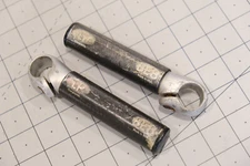 Vintage LP Composits BE8 Early Carbon Fiber Flat Bar Ends Mountain Bike