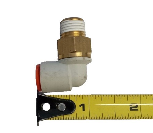 40-Piece 3/8" OD Nylon Air Line Quick Connect Fittings Set - Push-to-Connect Pneumatic Couplers