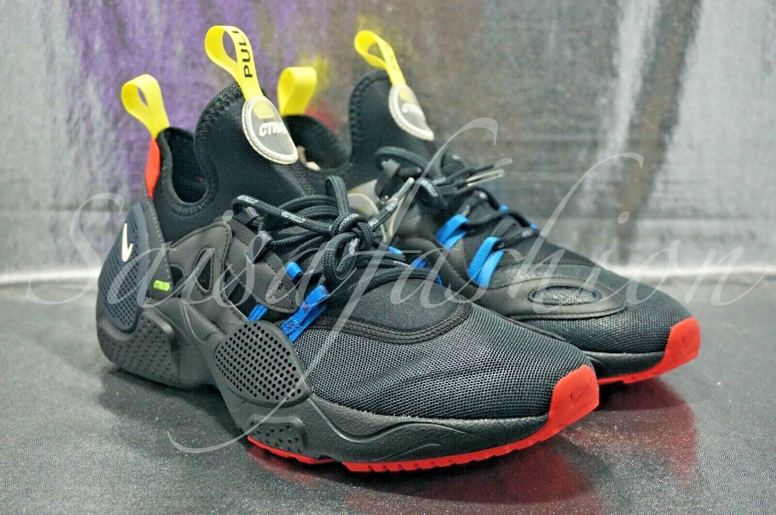 nike huarache edge heron preston black