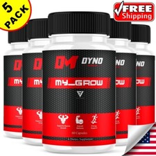 Dyno My-Grow Muscle and Performance Support Supplement  300 Capsules  5 Pack