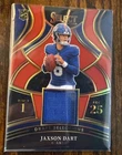 2025 Panini Select - Draft Selections Memorabilia Jaxson Dart #DSM-JDT Red Prizm