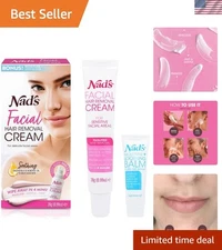 Nad's 0.99oz Sensitive Facial Hair Removal Cream for Delicate Skin - Pain-Free