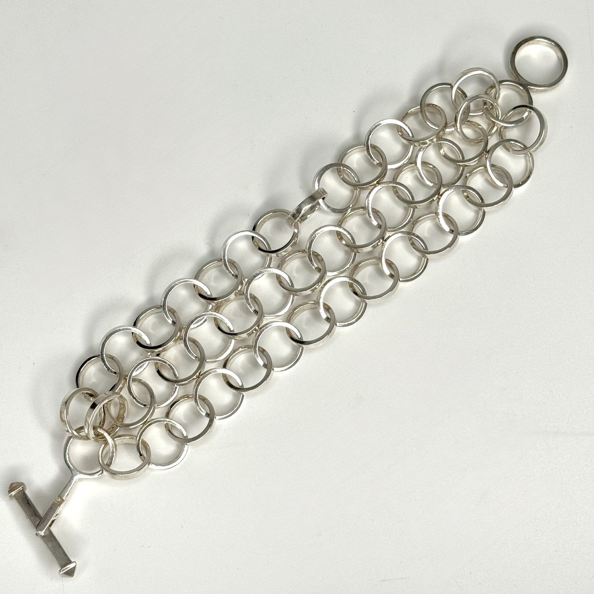 アクセサリー TIFFANY&CoPaloma Picasso Toggle Bracelet Tiffany & Co. Sterling Silver Paloma Picasso Multi-Chain Toggle