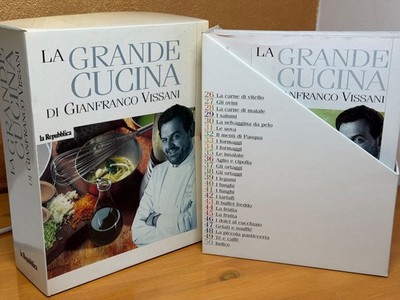 DIE GROSSE KÜCHE VON GIANFRANCO VISSANI Komplette Box Gefäße