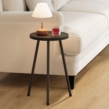 Small Couch Side Table, Drink Table, Mini Round End Table, Coffee Table, Snac...