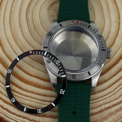 Saphir 39mm Uhrengehäuse Armband ändern schwarze Bucht Mod für Seiko NH35 36 38