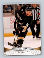 2011-12 Upper Deck #448 Luca Sbisa Anaheim Ducks