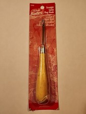 Susan Bates 12920 Straight Latch Hook 6.25"-Wood Handle