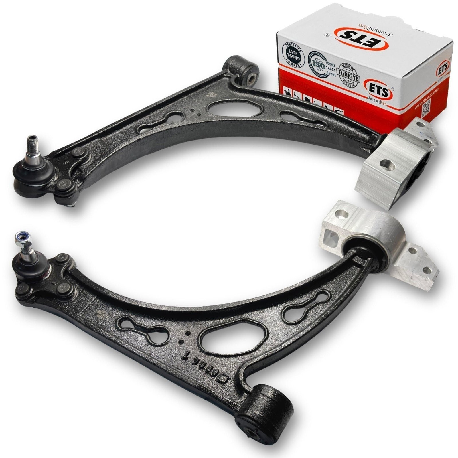 ETS 2Pc Front Lower Control Arm Ball Joint RK620140 RK620142 Fits Golf Jetta GTI