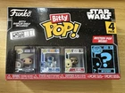 Funko, Bitty Pop Princess Leia, R2-D2, C-3PO and Mystery Chase Star Wars 4 pack